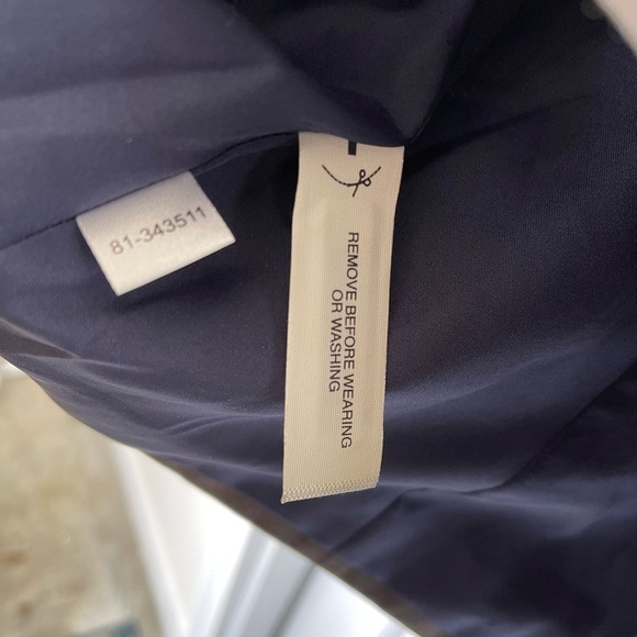 Ann Taylor sage green one button wool blazer jacket size 14 preppy career - Picture 3 of 5